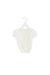 A White Short Sleeve Tops from Nicholas & Bears in size 2T for girl. (Front View)