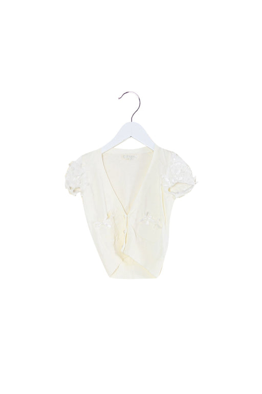 A White Short Sleeve Tops from Nicholas & Bears in size 2T for girl. (Front View)