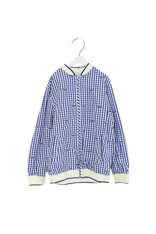 A Blue Lightweight Jackets from Nicholas & Bears in size 14Y for boy. (Front View)