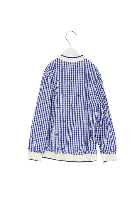 A Blue Lightweight Jackets from Nicholas & Bears in size 14Y for boy. (Back View)
