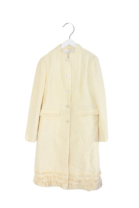 A Ivory Coats from Nicholas & Bears in size 14Y for girl. (Front View)