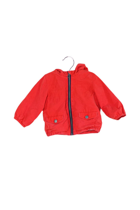 A Orange Lightweight Jackets from Cyrillus in size 6-12M for neutral. (Front View)