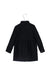 A Black Coats from Crewcuts in size 4T for girl. (Back View)