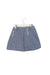 A Blue Mid Skirts from Bonpoint in size 6T for girl. (Back View)