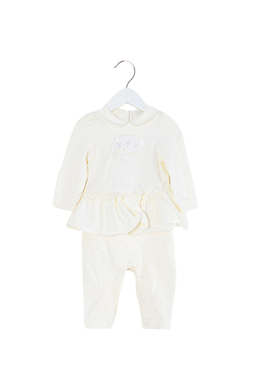 A Beige Long Sleeve Jumpsuits from Nicholas & Bears in size 6-12M for girl. (Front View)