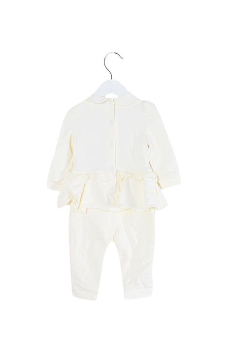 A Beige Long Sleeve Jumpsuits from Nicholas & Bears in size 6-12M for girl. (Back View)