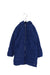 A Navy Coats from Chickeeduck in size 12Y for neutral. (Front View)