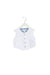 A White Dress Up Vests from Janie & Jack in size 12-18M for girl. (Front View)