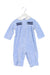 A Blue Long Sleeve Jumpsuits from Janie & Jack in size 6-12M for boy. (Front View)