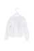 A White Cardigans from Bonpoint in size 6T for girl. (Back View)
