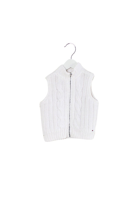 A White Sweater Vests from Tommy Hilfiger in size 4T for neutral. (Front View)