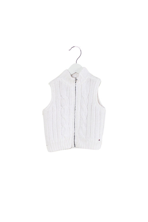 A White Sweater Vests from Tommy Hilfiger in size 4T for neutral. (Front View)