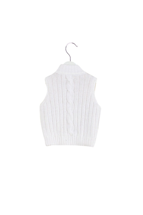 A White Sweater Vests from Tommy Hilfiger in size 4T for neutral. (Back View)