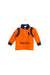 A Orange Long Sleeve Polos from Ralph Lauren in size 6-12M for boy. (Front View)