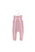 A Pink Sleeveless Jumpsuits from Steiff in size 0-3M for girl. (Front View)