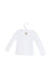 A White Long Sleeve Tops from Steiff in size 0-3M for neutral. (Back View)