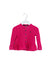 A Pink Cardigans from Ralph Lauren in size 6-12M for girl. (Front View)
