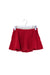 A Red Skorts from Tea in size 5T for girl. (Front View)