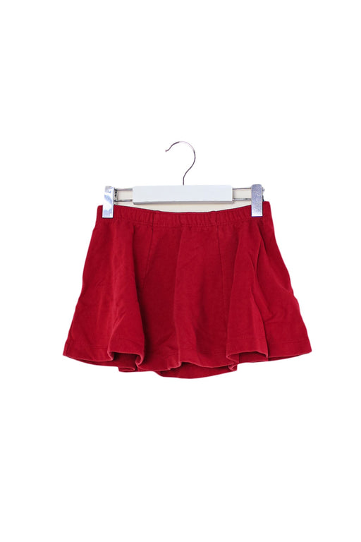 A Red Skorts from Tea in size 5T for girl. (Front View)