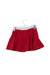 A Red Skorts from Tea in size 5T for girl. (Back View)