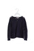 A Navy Cardigans from Bonpoint in size 6T for neutral. (Front View)