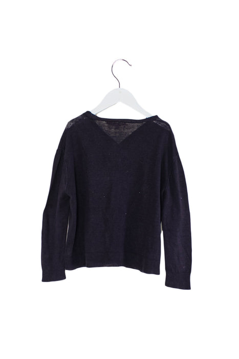 A Navy Cardigans from Bonpoint in size 6T for neutral. (Back View)