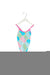 A Blue Swimsuits from Zoggs in size 2T for girl. (Front View)