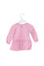 A Pink Long Sleeve Dresses from Ralph Lauren in size 6-12M for girl. (Back View)