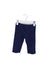 A Navy Leggings from Ralph Lauren in size 0-3M for girl. (Front View)
