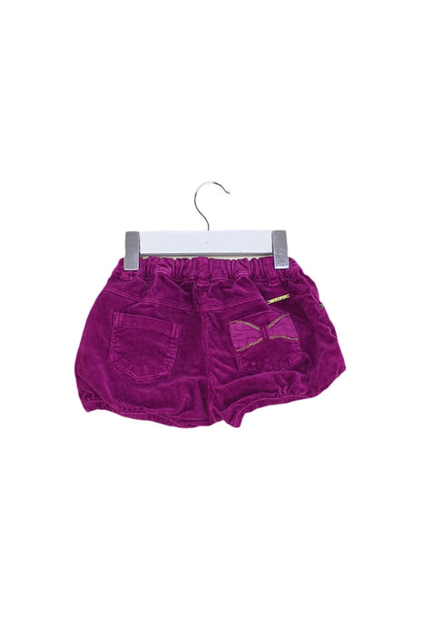 A Purple Shorts from Little Marc Jacobs in size 6-12M for girl. (Back View)