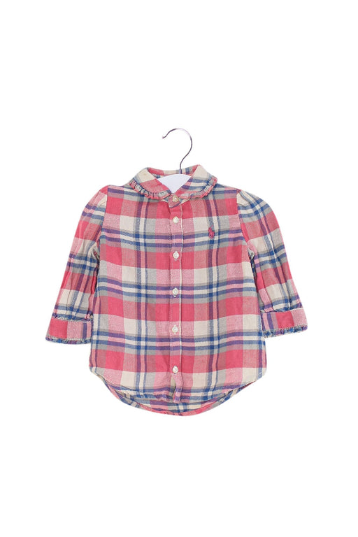 A Pink Shirts from Ralph Lauren in size 3-6M for girl. (Front View)