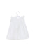A White Sleeveless Dresses from The Little White Company in size 3-6M for girl. (Back View)