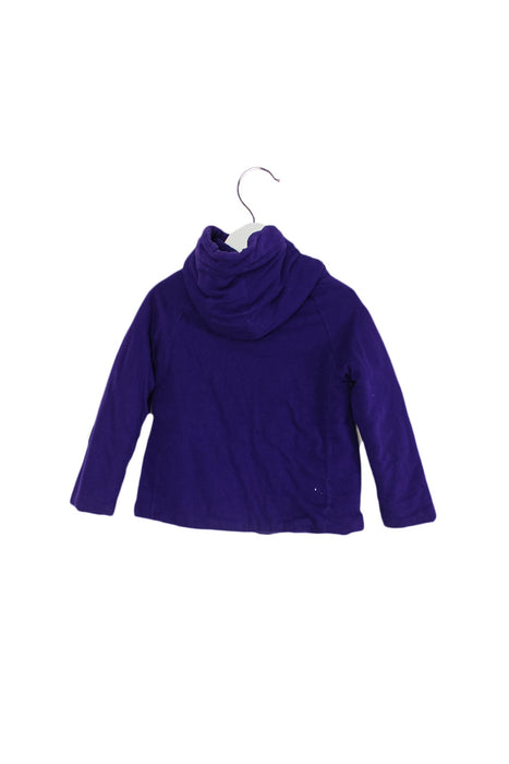 A Purple Coats from Crewcuts in size 6T for girl. (Back View)