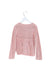 A Pink Knit Sweaters from DKNY in size 4T for girl. (Back View)