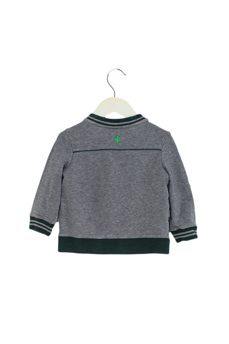 A Grey Crewneck Sweatshirts from Ferrari in size 2T for boy. (Back View)