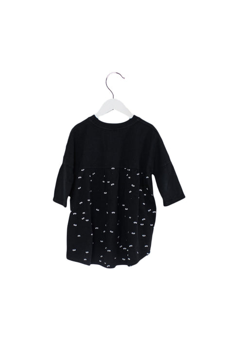 A Black Long Sleeve Tops from Beau Loves in size 6T for girl. (Back View)