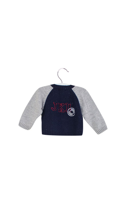 A Navy Knit Sweaters from Jacadi in size 6-12M for boy. (Back View)