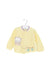 A Yellow Cardigans from Les Enphants in size 12-18M for boy. (Front View)
