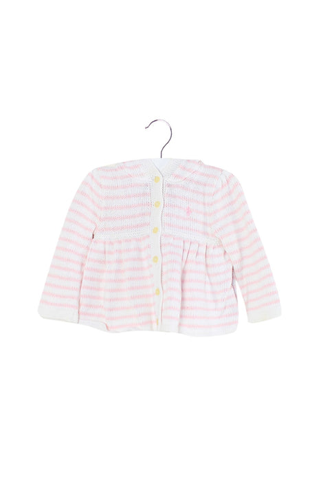 A White Cardigans from Ralph Lauren in size 6-12M for girl. (Front View)