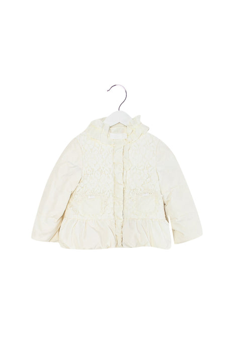 A White Puffer/Quilted Coats & Outerwear from Nicholas & Bears in size 3T for girl. (Front View)