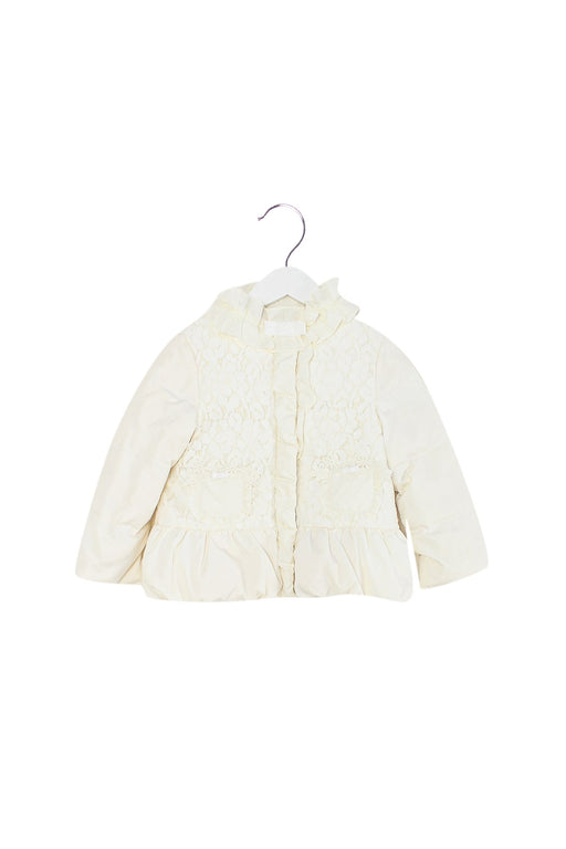 A White Puffer/Quilted Coats & Outerwear from Nicholas & Bears in size 3T for girl. (Front View)
