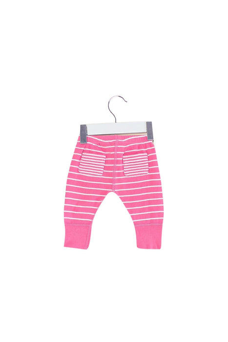 A Pink Casual Pants from Hanna Andersson in size 0-3M for girl. (Back View)