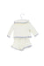 A Ivory Skirt Sets from Nicholas & Bears in size 6-12M for girl. (Back View)