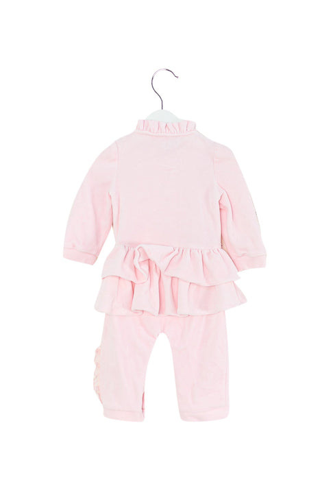 A Pink Long Sleeve Jumpsuits from Nicholas & Bears in size 6-12M for girl. (Back View)
