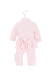 A Pink Long Sleeve Jumpsuits from Nicholas & Bears in size 6-12M for girl. (Back View)