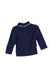 A Navy Long Sleeve Tops from Jacadi in size 6-12M for girl. (Back View)