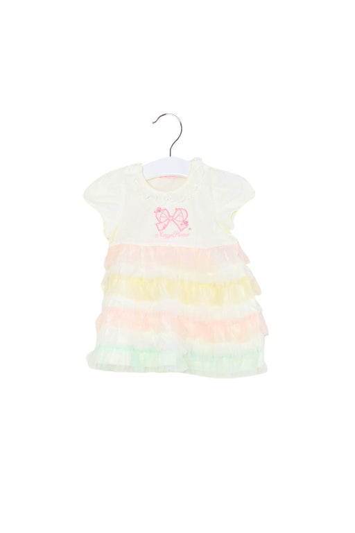 A Ivory Short Sleeve Dresses from Mezzo Piano in size 18-24M for girl. (Front View)