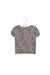 A Brown Short Sleeve Tops from Bonpoint in size 3T for girl. (Front View)