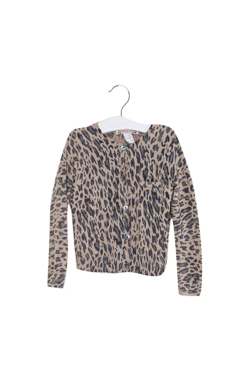 A Brown Cardigans from Bonpoint in size 3T for girl. (Front View)