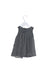 A Grey Sleeveless Dresses from Wheat in size 6-12M for girl. (Back View)
